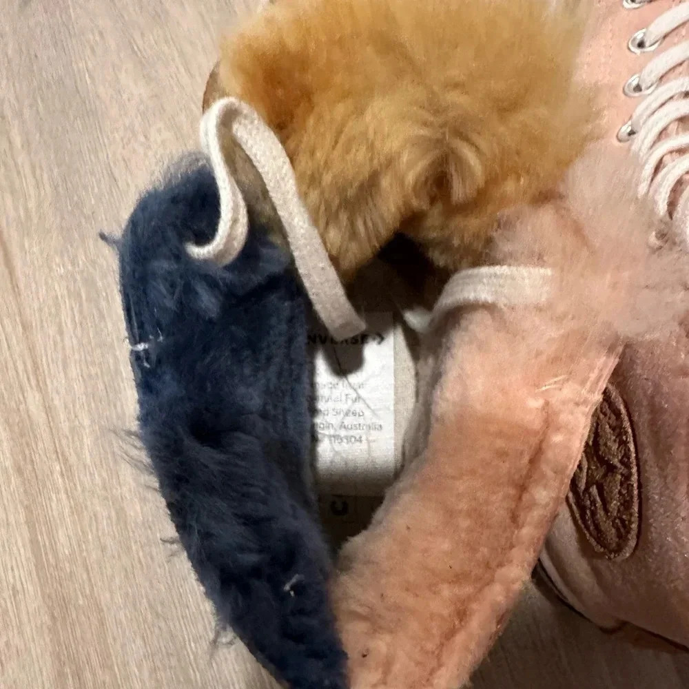 Converse Chuck 70 Blue and Pink Fur - Picture 6 of 6